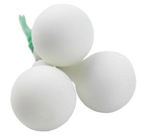 Bombki Szklane 2cm Arctic White