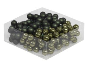 Bombki Szklane 2cm Oliwka 144 szt.