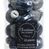 Bombki szklane żołędzie 3x4cm Chabrowe