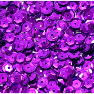 Cekiny łamane 6mm 15g metaliczne j. fiolet