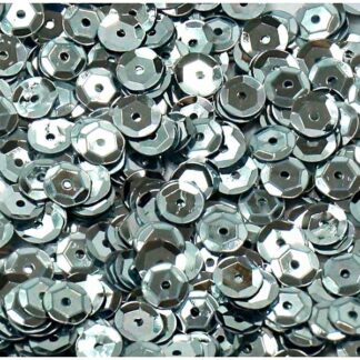 Cekiny łamane 6mm 15g metaliczne srebrne