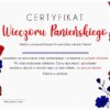 Certyfikat Na Wieczór Panieński Maki