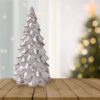 Choinka Srerbna Led 17 x 8cm