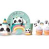 Czapeczki Papierowe Panda