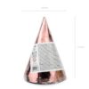 Czapeczki rose gold 6szt.