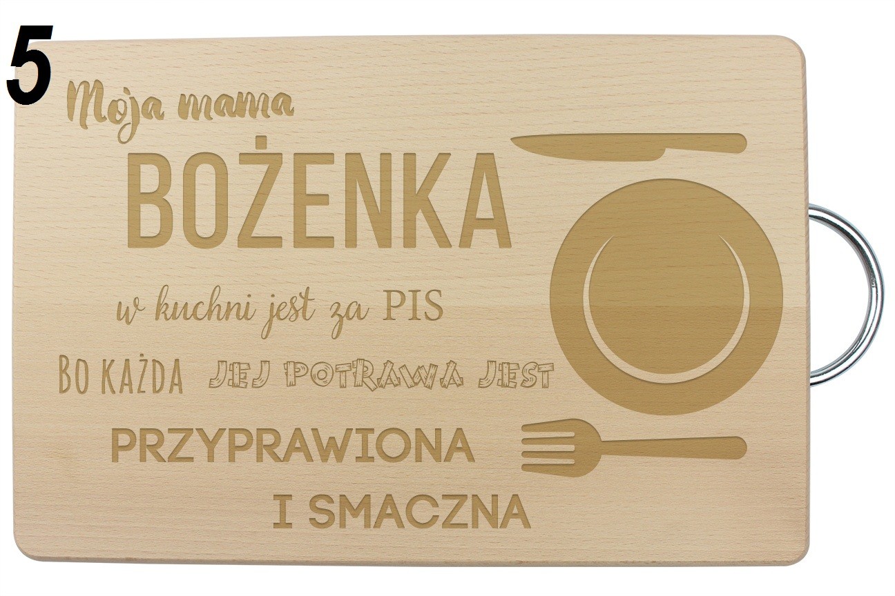 Deska Do Krojenia Na Prezent Grawer
