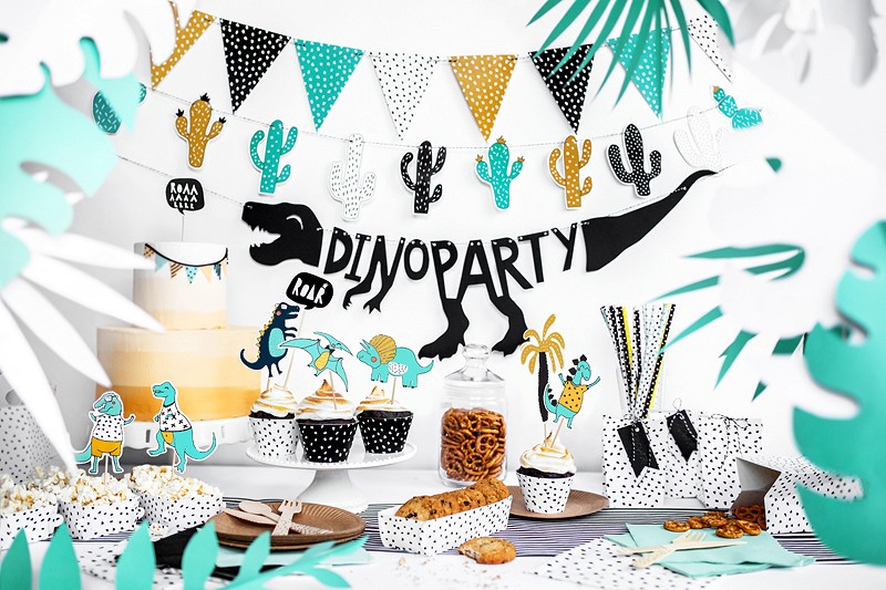 Dino Party banner Dinozaur