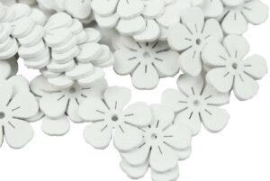 Drewniane kwiatki do Decoupage