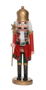 Dziadek Do Orzechów Król 30cm Zielone Rajty