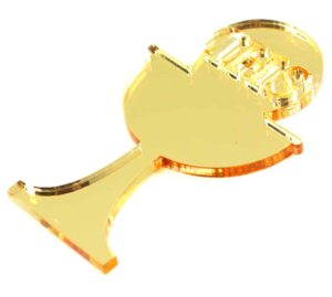 Emblemat dekoracja na tort Komunia Kielich IHS
