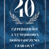 Etykiety na butelke 40 urodziny