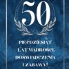 Etykiety na butelke 50 urodziny