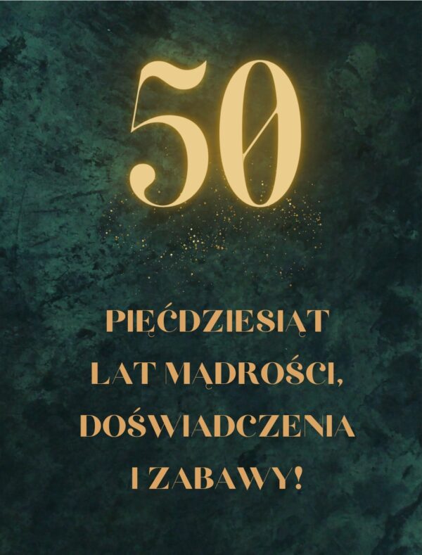 Etykiety na butelke 50 urodziny