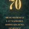 Etykiety na butelke 70 urodziny