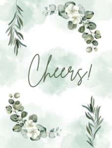 Etykiety na butelke Eukaliptus Cheers
