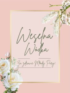 Etykiety na butelke Wódka Weselna