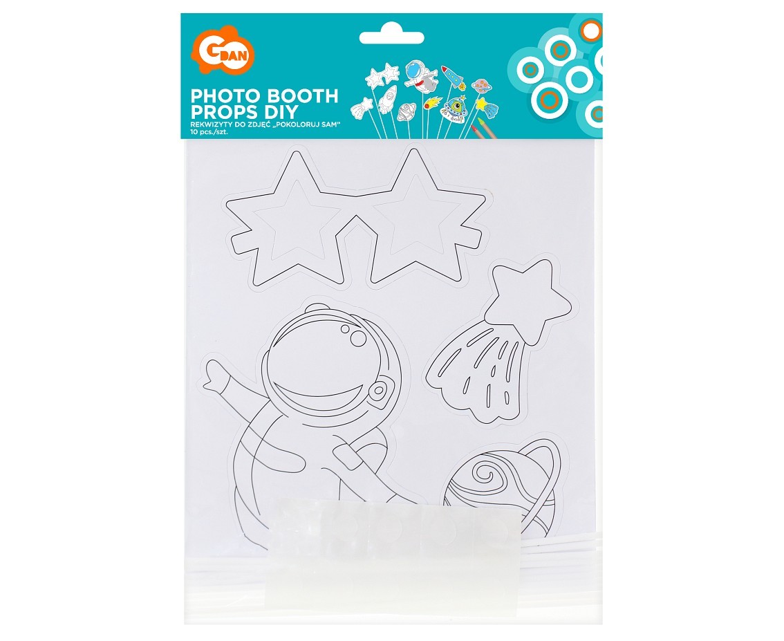 Gadżety do zdjęć DIY kosmos