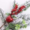 Gałązka do kompozycji, ośnieżony świerk 36cm