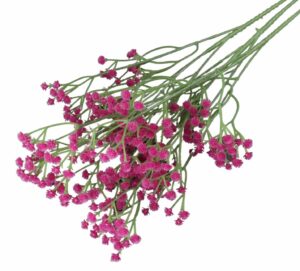 Gipsówka Gałązka Sztuczna 64 cm Fuksja