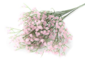 Gipsówka Gałązka Sztuczna 64 cm Jasny róż