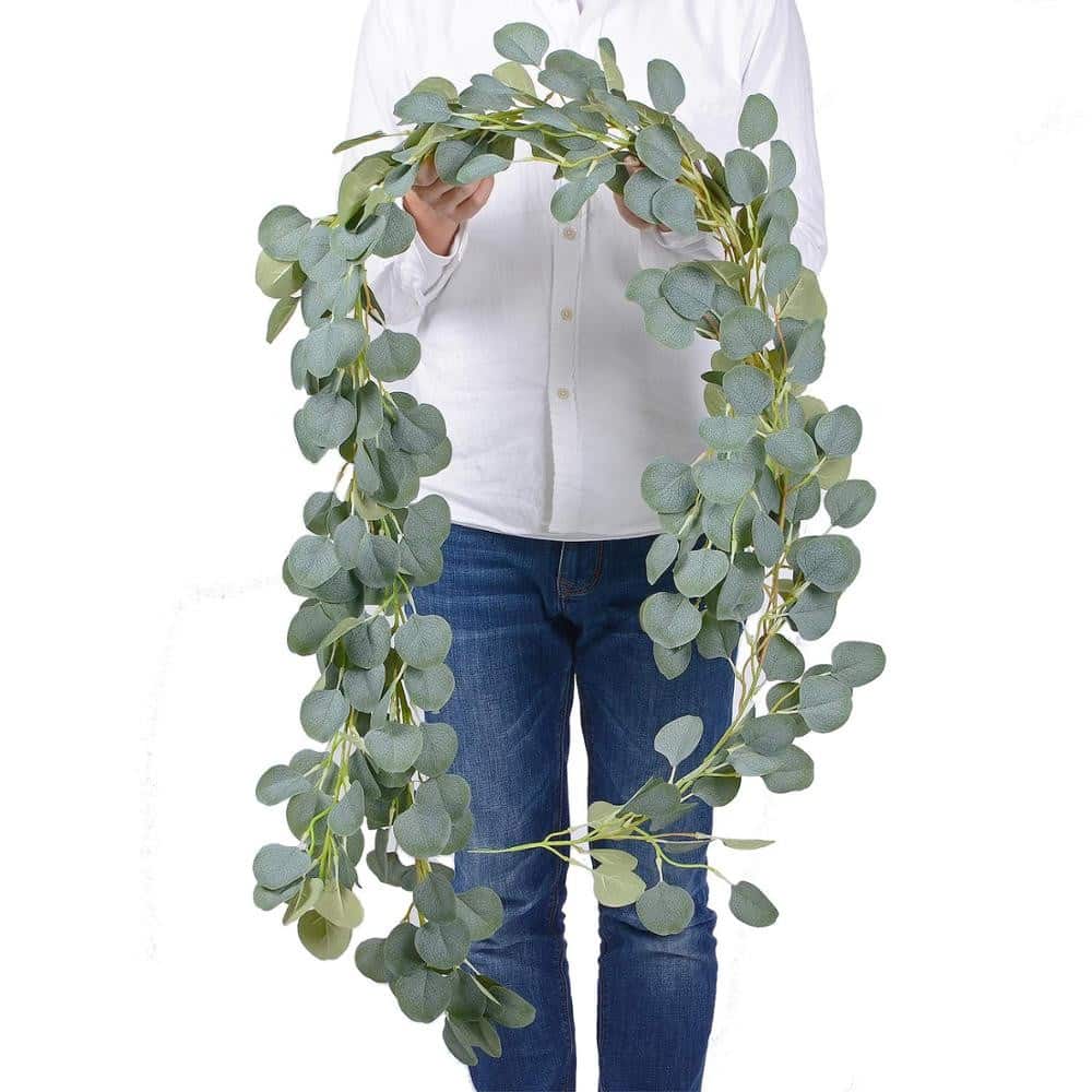 Girlanda Boho Sztuczny Eukaliptus