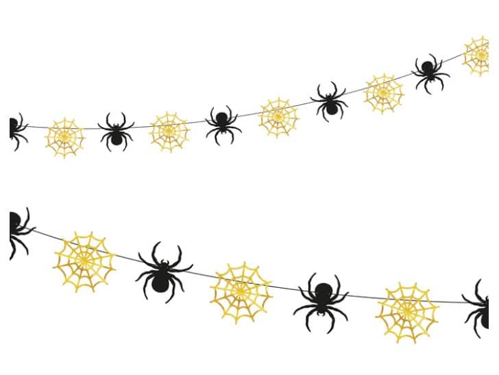 Girlanda Gold Web
