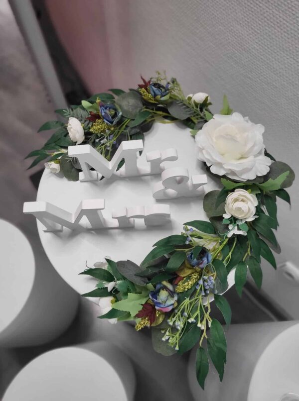 Girlanda Ozdoba Florystyczna Blue Zestaw