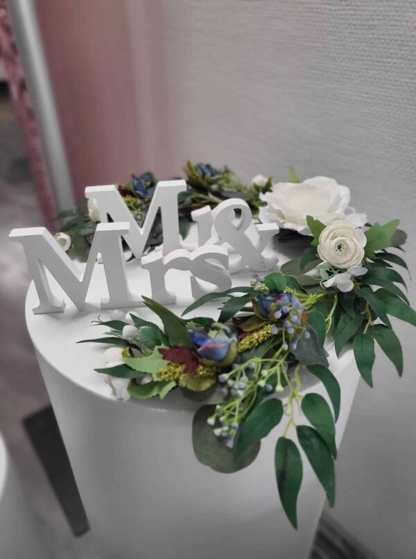 Girlanda Ozdoba Florystyczna Blue Zestaw