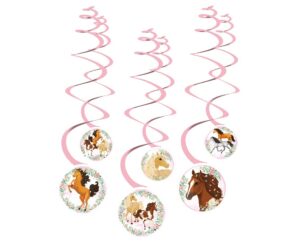 Girlanda papierowa świderki KonieBeautiful Horses