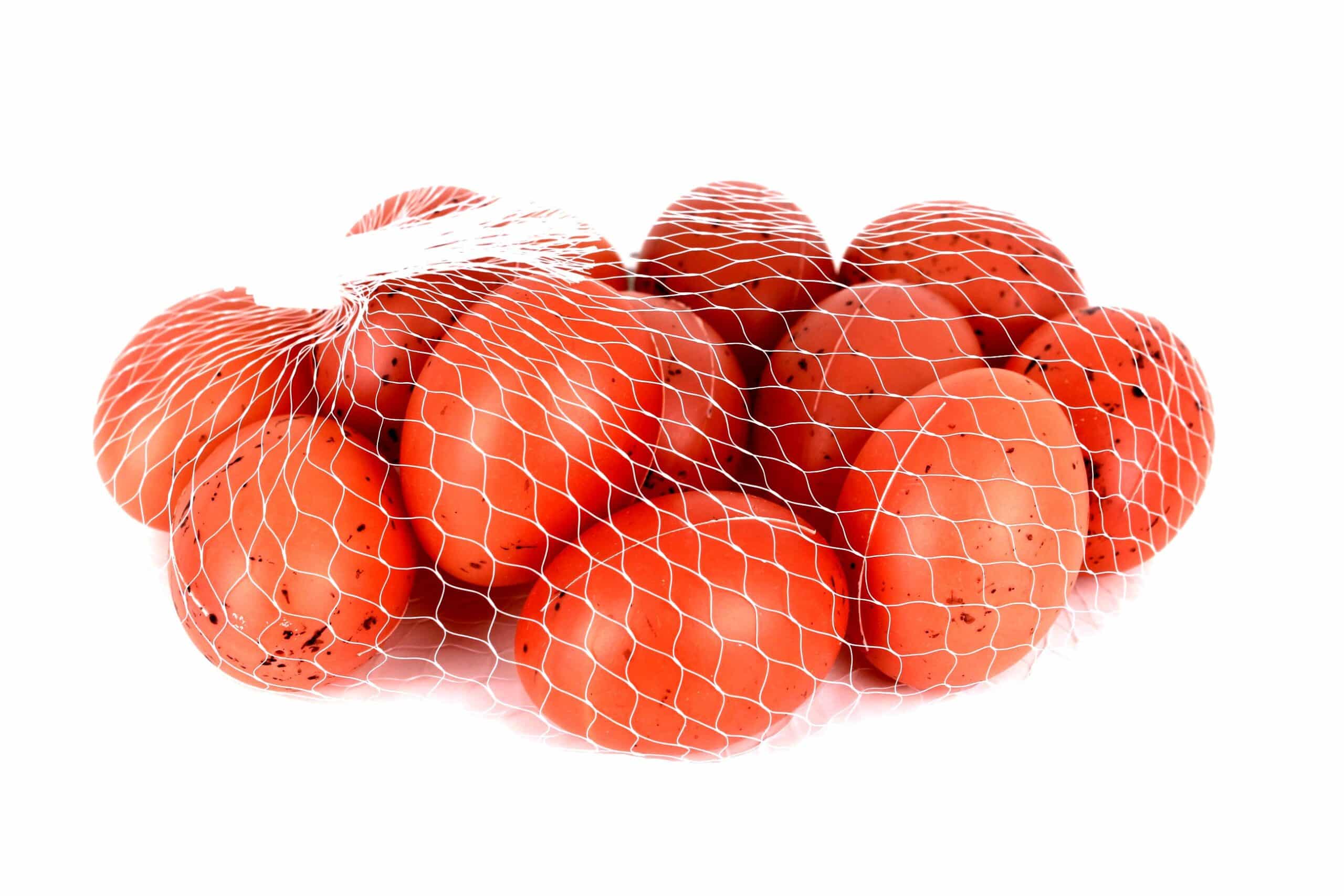 Jajka Naturalne Plastikowe 12 sztuk