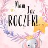 Karty do zdjęć dla dziewczynki Mój pierwszy rok życia 