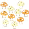 Konfetti Dekoracyjne Grzyby Mix 10 szt. 4 x 3,8cm