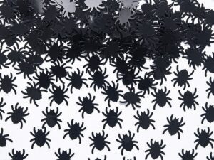 Konfetti dekoracyjne na Halloween 15g Pająki