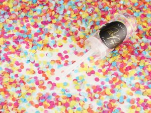 Konfetti wystrzałowe Push Pop mix kolor