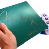 Księga gości weselnych Personalizowana Butelkowa Zieleń