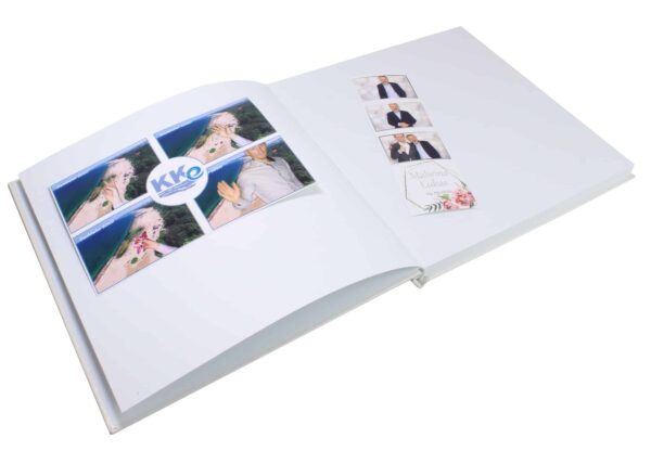 Księga gości weselnych Personalizowana Perłowa