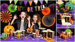 Kubeczki papierowe TRICK OR TREAT Halloween