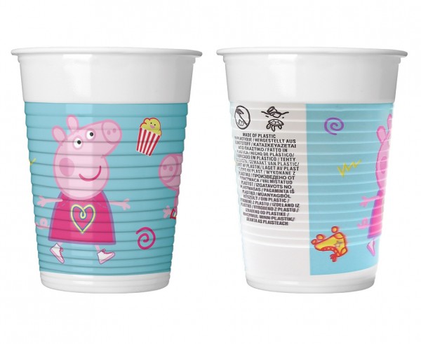 Kubeczki plastikowe Świnka Peppa