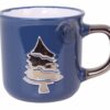 Kubek Ceramiczny Glamour Choinka