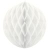 Kula bibułowa Honeycomb 40cm Biała