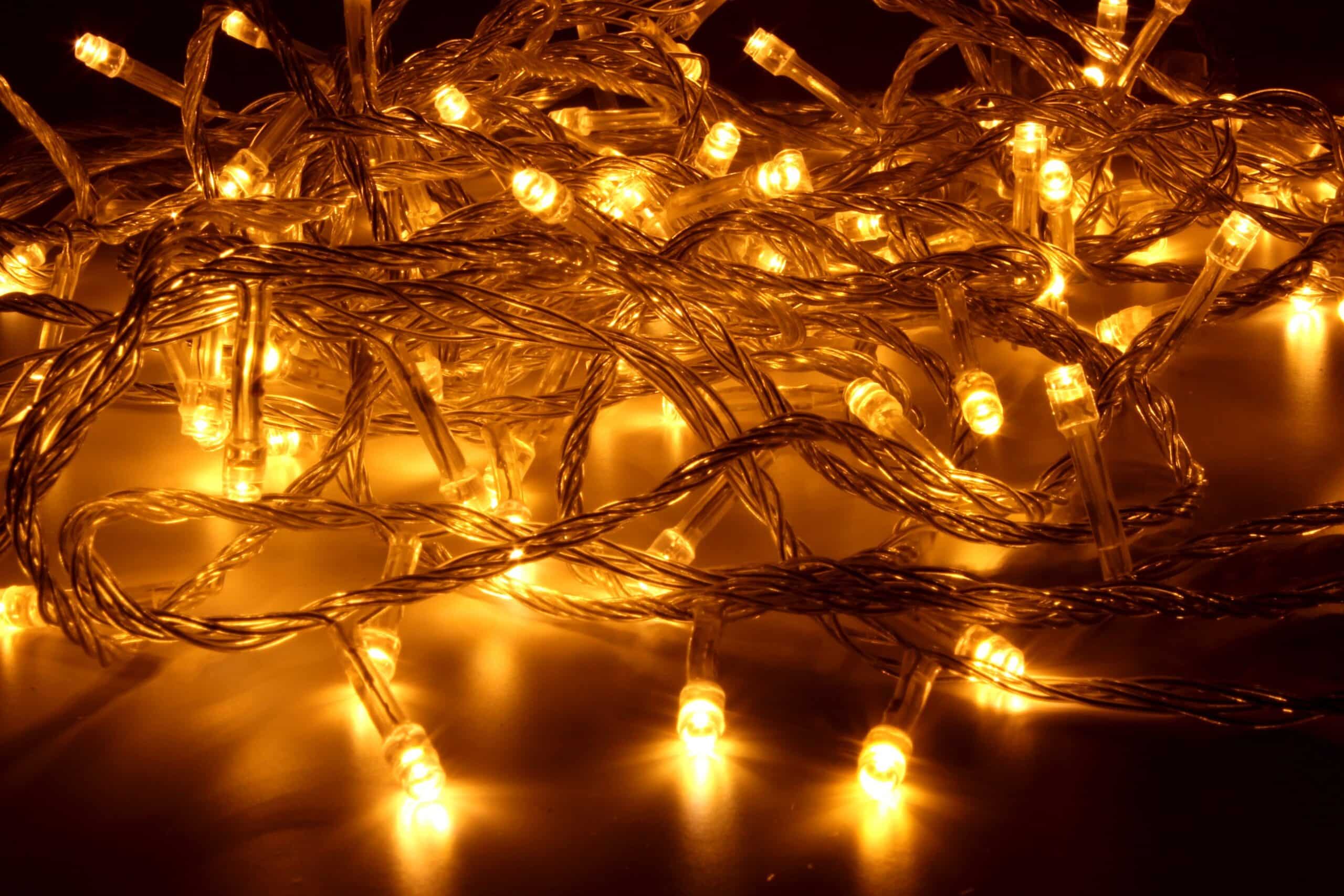 Kurtyna Świetlna LED 3 x 3m Ciepłe