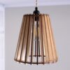 Lampa Sufitowa Drewniana Cone 
