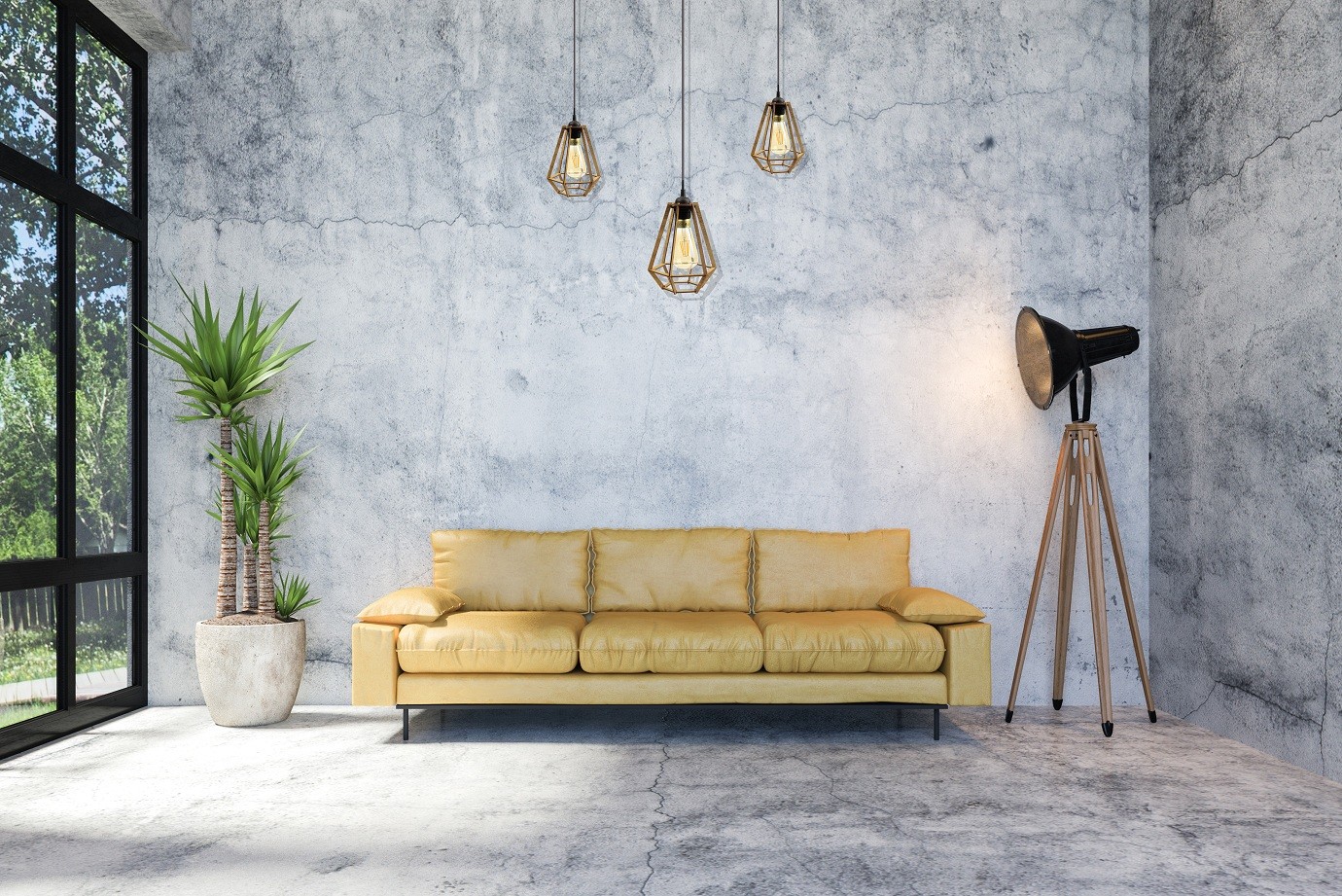 Lampa Sufitowa Wisząca Drewniana Model Diament 1