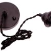 Lampa Sufitowa Wisząca Drewniana Model Eclipse