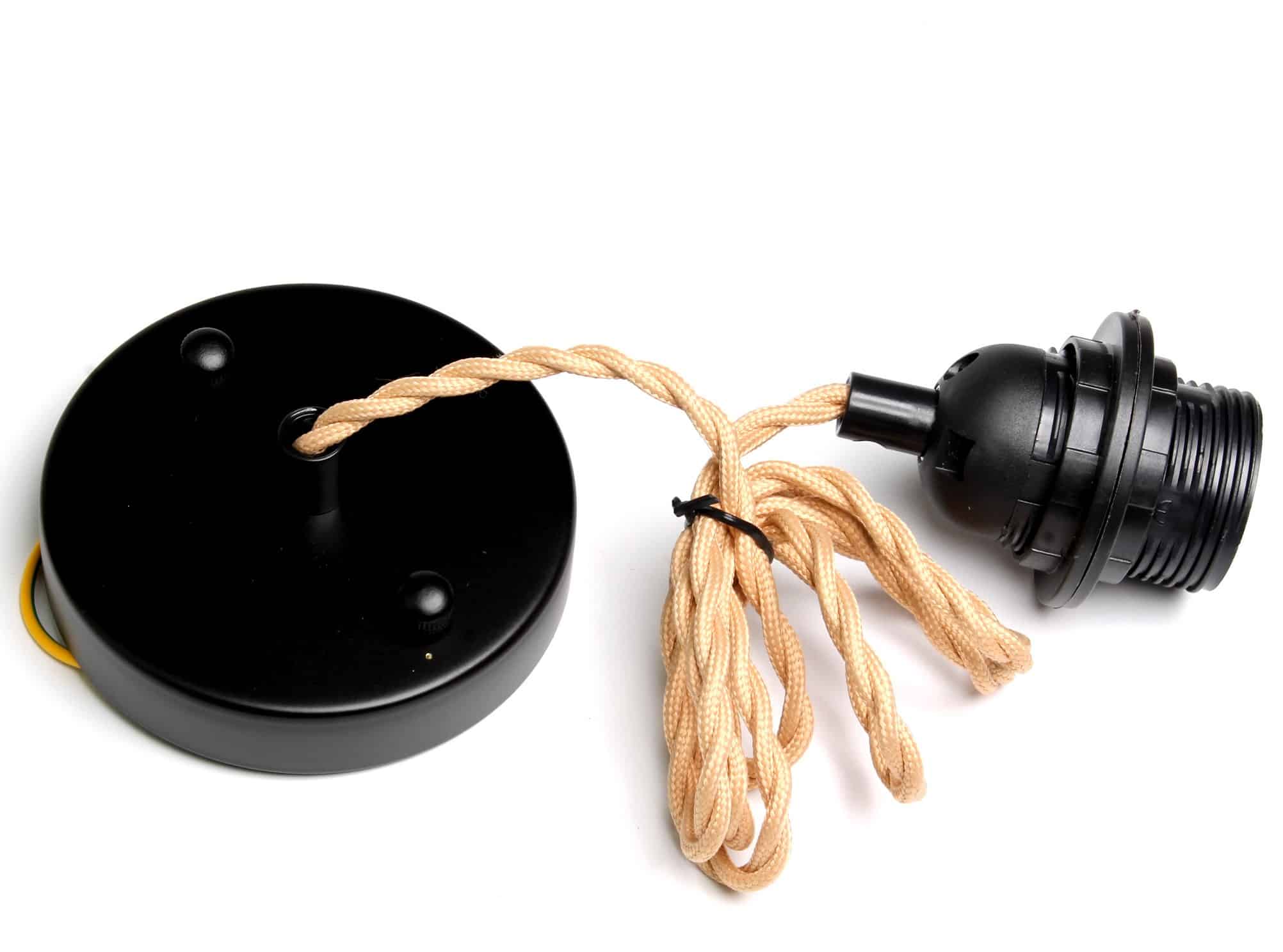Lampa Sufitowa Wisząca Drewniana Model Eclipse