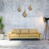 Lampa Sufitowa Wisząca Drewniana Model Erybol