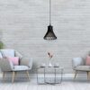 Lampa Sufitowa Wisząca Drewniana Model Słomiany Kapelusz