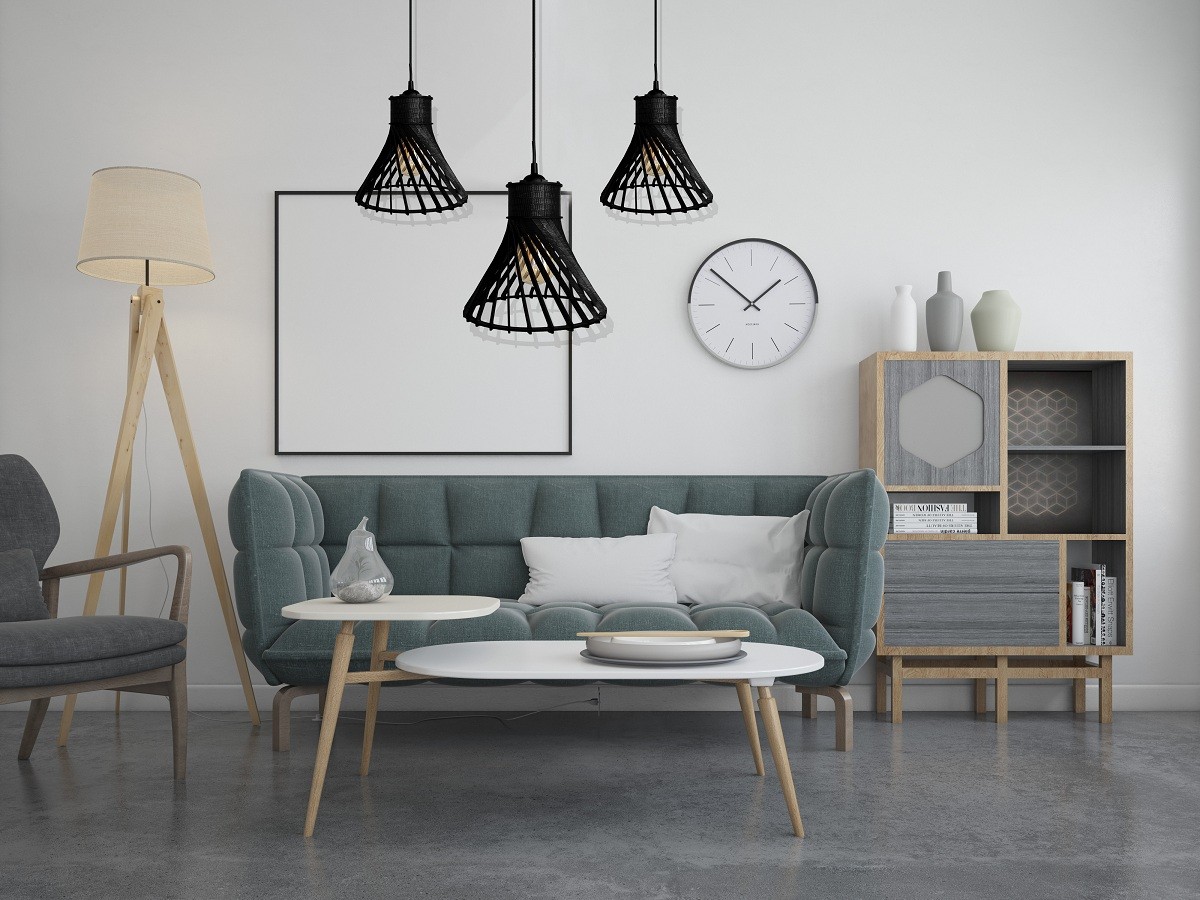 Lampa Sufitowa Wisząca Drewniana Model Słomiany Kapelusz