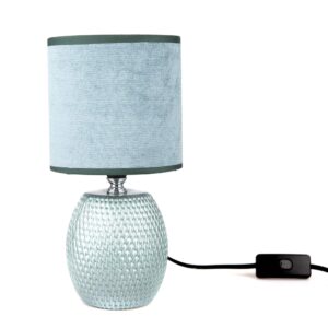 Lampka Nocna Glamour Pastelowy Turkus