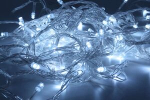Lampki LED 100 Punktów Zimne